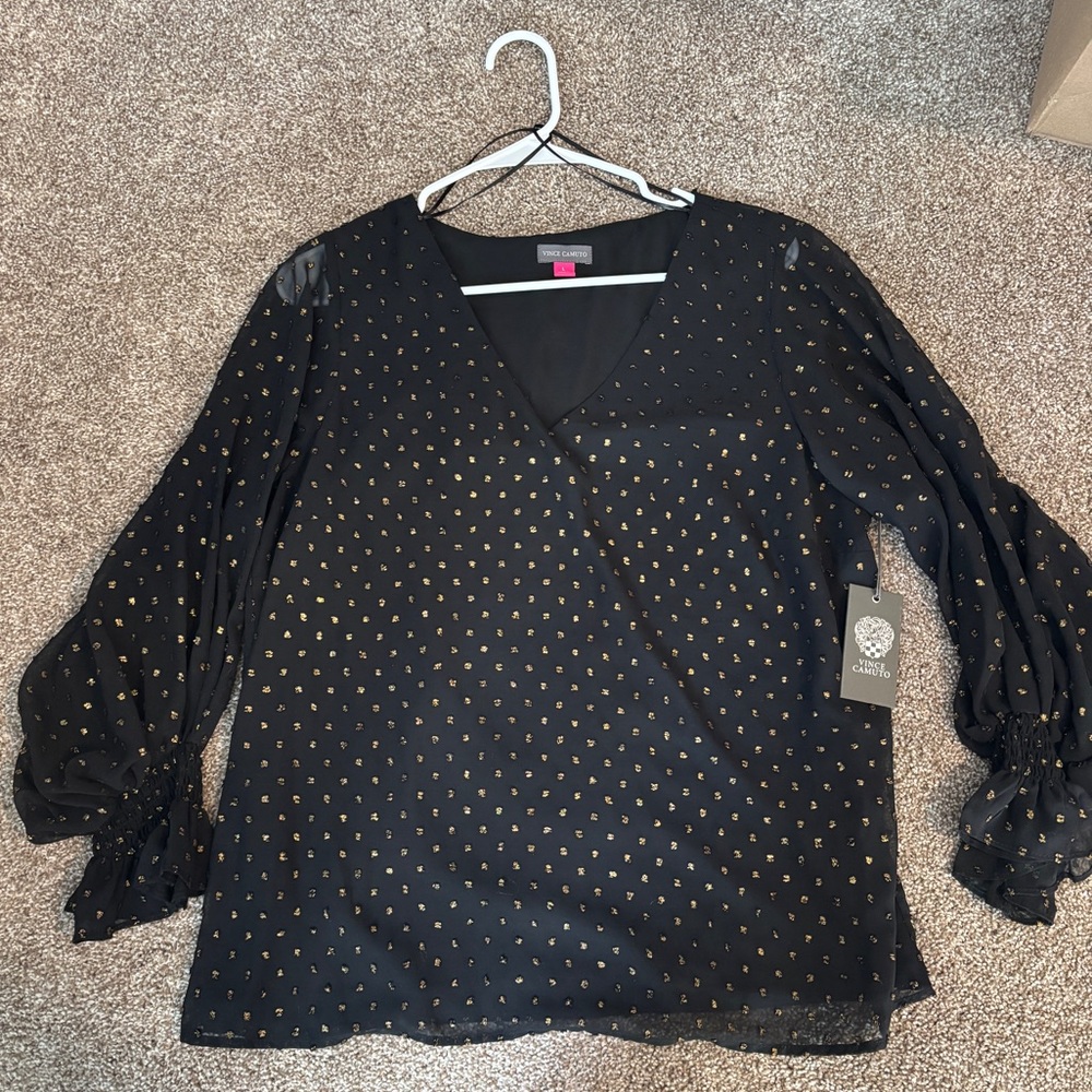 Vince Camuto Sparkle and Shine blouse